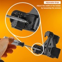 iBolt Phone Dockín Lock DynaMount AMPS w/ 4.25 inch Double Socket Arm Locking Drill Base Mount for Smartphones- Great for Trucks, ELDs, Wall Mounting, Sprinter Vans, etc.