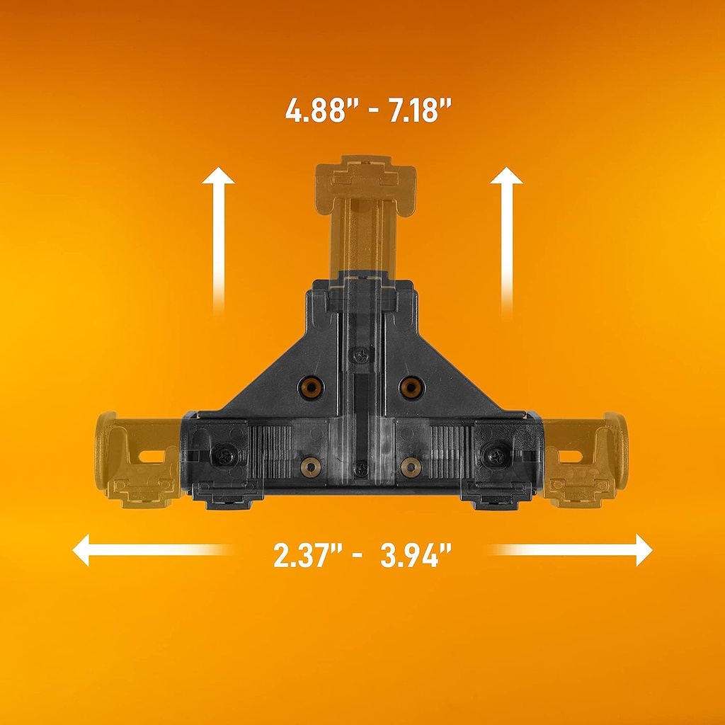 iBOLT Phone Lock'n Dock DynaMount 360- Heavy Duty Locking Multi-Angle Drill Base SmartPhone Mount