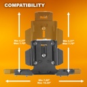 iBOLT TabDock Flexpro Fleet- Heavy Duty Metal Seat Rail Mount