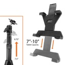 iBOLT TabStandPro - Heavy Duty Metal Weighted Base Table Mount 