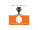 iBOLT 38mm / 1.5 inch Metal AMPS Round Adapter Plate