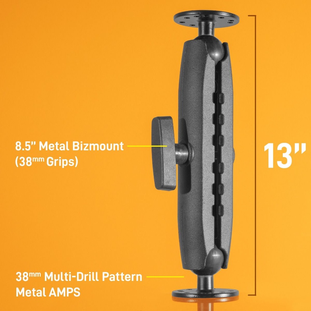 iBOLT 38mm / 1.5 inch Metal Circular AMPS Pattern to AMPS Pattern Drill Base