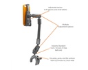 iBOLT sPro2 Accessibility Post / Pole / Rail / Handlebar Clamp Mount for Wheelchairs / Exercise Equipment