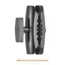 iBOLT 38mm Ball Joint, 5 inch Metal Dual Ball Socket Arm