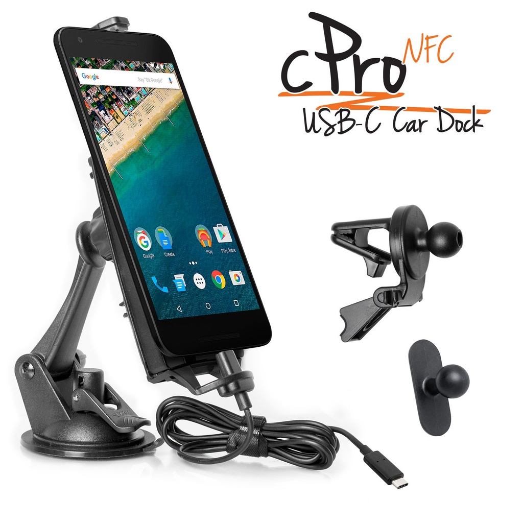 iBOLT cPro Type C NFC USB Car Dock