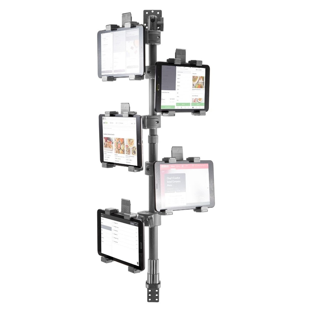 [IBRT-34705] iBOLT TabDock Point of Purchase Wall Mount - with 5 Tablet Holders