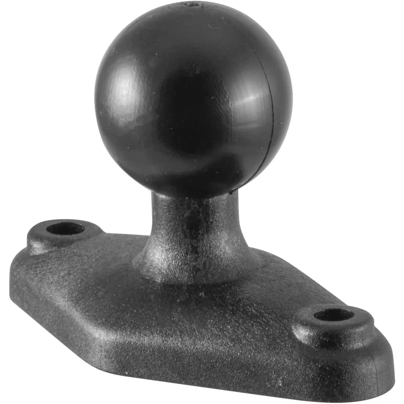 [22234] iBOLT 25mm / 1 inch Composite Diamond 2-Hole AMPS Adapter Plate for Industry Standard Dual Ball Socket mounting arms