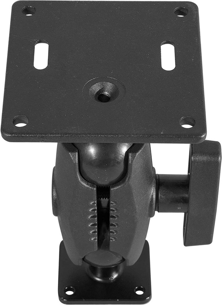 iBOLT 38mm / 1.5 inch Metal AMPS Pattern to VESA 75 x 75 Mount for Monitors, displays, or tv