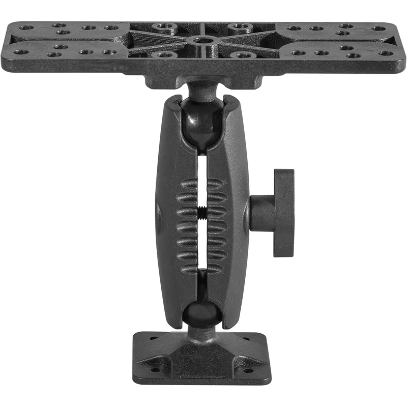 iBOLT 25mm / 1 inch Composite Universal Marine Electronic Fish Finder to Composite Rectangular AMPS Pattern Drill Base