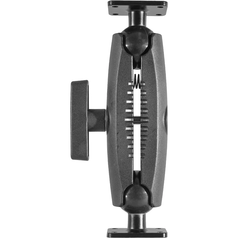 [IBAMPS-34225] iBOLT 38mm / 1.5 inch Metal Rectangular AMPS to AMPS Drill Base Dual Ball Mount