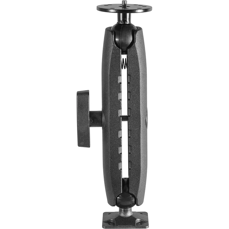 [IBAMPS-34264] iBolt 38mm / 1.5 inch Composite Rectangular AMPS Pattern to ¼ 20” Metal Camera Screw Dual Ball Mount