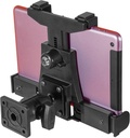 iBolt Dock'n Lock DynaMount AMPS w/ 2" Single Socket Arm Locking Drill Base Mount for All 7"-10" Tablets