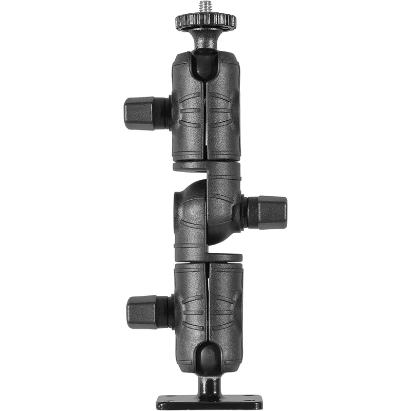 iBOLT ¼ 20” Camera Screw DynaMount 360 AMPS w/ 6” Multi-Angle Arm Drill- Drill Base Mount