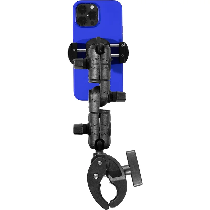 iBOLT Moto-Vise DynaMount 360 Heavy Duty Phone Clamp / Handlebar / Rail Mount
