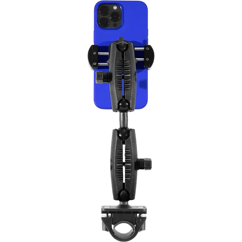 [IBWS-34758] iBOLT Moto-Vise Heavy Duty Phone Dual Arm Handlebar / Rail Mount