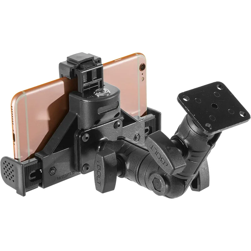 [IBDY-34330] iBOLT Phone Lock'n Dock DynaMount 360- Heavy Duty Locking Multi-Angle Drill Base SmartPhone Mount
