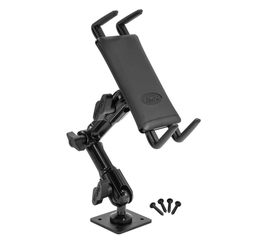 Ultra Heavy-Duty Multi-Angle Midsize Tablet Drilled-Base or Wall Mount