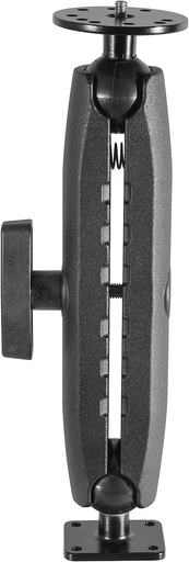 [IBAMPS-34270] iBOLT 38mm / 1.5 inch Metal Rectangular AMPS Pattern to ¼ 20” Metal Camera Screw Mount